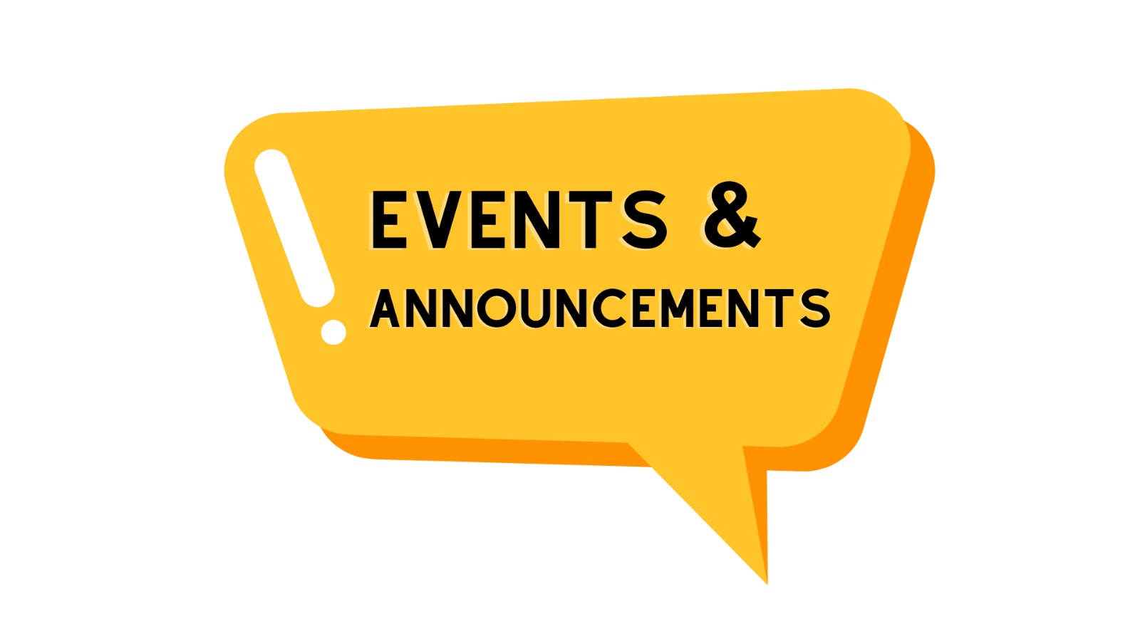 Announcements and Upcoming Events at SHP